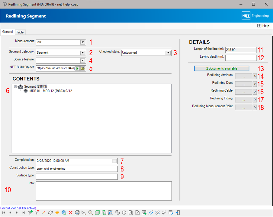 RL Segment NET HelpCenter