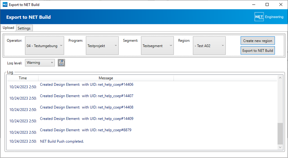 Export nach NET Build_Hochladen_Export beendet_engl.png