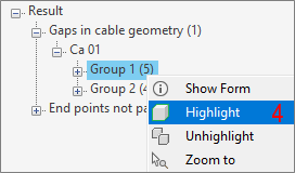 FM-Kabelgeometrie prüfen_Ergebnis_Kabel_Gruppe_Kontextmenü_engl.png